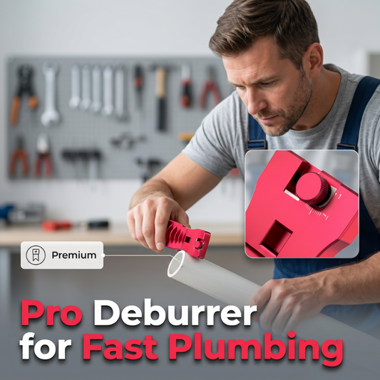 📢📢40% OFF !! ⏰Portable Copper & Plastic Pipe Deburring Reamer