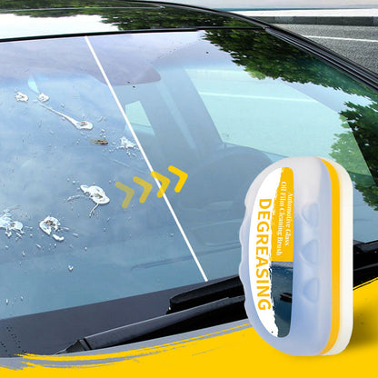 📢📢50% OFF !! ⏰Automotive Glass Oil Film Cleaning Brush