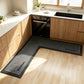📢📢40% OFF !! ⏰ L-Shaped Diatomite Kitchen Mat – Quick Dry, Non-Slip, Comfortable ✨