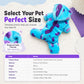 Warm Flannel Pet Jumpsuit Cute Blue Monster Four-Legged Pajamas Costume for Dogs and Cats Autumn Winter Clothes