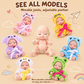 📢📢50% OFF !! ⏰Mini Lifelike Realistic sleeping baby doll set with animal costumes