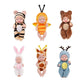 📢📢50% OFF !! ⏰Mini Lifelike Realistic sleeping baby doll set with animal costumes