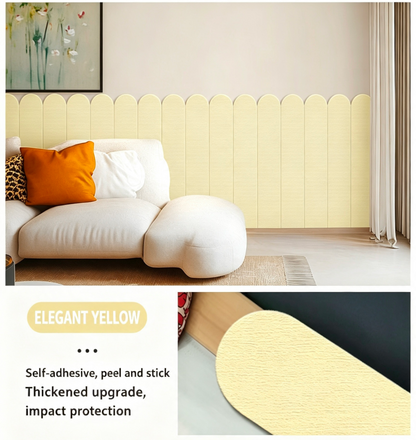 ✨ Peel-and-Stick Padded Wall Panels – Soft Cushioning & Linen-Textured Style for Bedrooms & Playrooms ❤️⭐