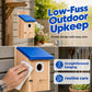 📢📢40% OFF !! ⏰Weatherproof Outdoor Wooden Birdhouse