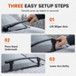 🔥2-Pack Car Stand Plastic Anti-Freeze Wiper Protector for Winter