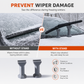 🔥2-Pack Car Stand Plastic Anti-Freeze Wiper Protector for Winter