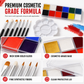 Face and Body Oil Palette for Kids and Adults Theatrical Chinese Opera Makeup and Festival Party Body Painting Pigment Kit