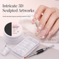 📢📢BUY 1 GET 1 FREE !! ⏰Non-Sticky Solid Builder Gel for Nail Extension
