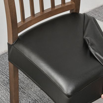 📢📢 50% OFF🪑  Waterproof Stretch PU Leather Dining Chair Seat Cover 💧