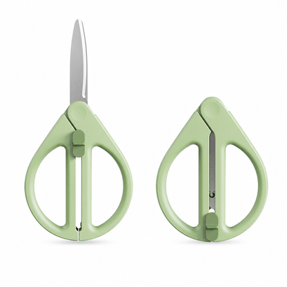 📢📢40%  OFF !! ⏰Portable Retractable Safety Scissors for Kids and Adults Multi-Purpose Handheld Scissors for DIY Paper Cutting and Package Opening