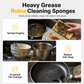 📢📢50%  OFF !! ⏰Heat Resistant Soft Kitchen Cleaning Scraper Spatula