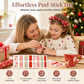 📢📢50%  OFF !! ⏰ Christmas Glitter Nail Wraps – Waterproof, luminous & nail file included ✨