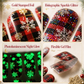 📢📢50%  OFF !! ⏰ Christmas Glitter Nail Wraps – Waterproof, luminous & nail file included ✨