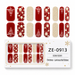 📢📢50%  OFF !! ⏰ Christmas Glitter Nail Wraps – Waterproof, luminous & nail file included ✨