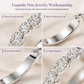 Vintage Full Pavé Zircon Ring Combination Set for Women Stackable Finger Rings