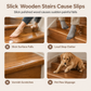 📢📢50%  OFF !! ⏰Cobblestone Pattern Diatomite Stair Tread Mat Water Absorbent Non Slip Trimmable Step Rug Easy to Clean