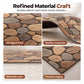 📢📢50%  OFF !! ⏰Cobblestone Pattern Diatomite Stair Tread Mat Water Absorbent Non Slip Trimmable Step Rug Easy to Clean