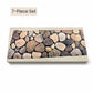 📢📢50%  OFF !! ⏰Cobblestone Pattern Diatomite Stair Tread Mat Water Absorbent Non Slip Trimmable Step Rug Easy to Clean