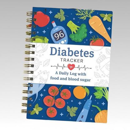 📢📢40%  OFF !! ⏰Diabetes Tracker Book with Food List