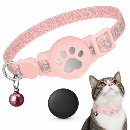 📢📢50% OFF !! ⏰Reflective Cat Collar with Waterproof Smart Pet Tracker Locator