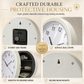 Vintage Wall Clock with Hidden Safe & Secret Valuables Compartment