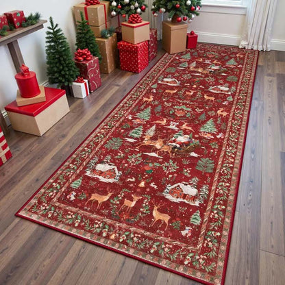 📢📢50%  OFF !! ⏰Soft Non-Slip Christmas Rug For Home Decor
