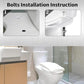 📢📢40%  OFF !! ⏰Heavy Duty Toilet Seat Fastener Bolt kit