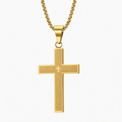Men's Cross Pendant Necklace✨
