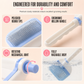 📢📢50% OFF !! ⏰ Stainless Steel Pin Pet Grooming Brush – Detangling & Deshedding Comb for Cats & Dogs ✨