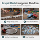 📢📢50%  OFF !! ⏰DIY Electric Track Car & Construction Vehicle Toy Set – Build-Your-Own Racing Tracks for Kids🏡🚂