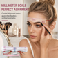 Headband Eyebrow Stencil Kit Reusable Silicone Eyebrow Shaping Template Set with Strap and Eyebrow Trimmer