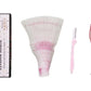 Headband Eyebrow Stencil Kit Reusable Silicone Eyebrow Shaping Template Set with Strap and Eyebrow Trimmer