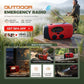 📢📢40% OFF !! ⏰ Portable Solar & Hand Crank Emergency Radio – LED Light & NOAA ✨