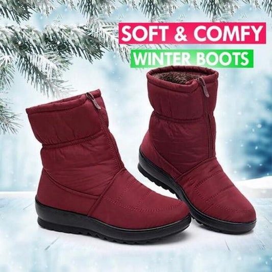 🔥✨Christmas Hot Sale 49% OFF🔥🎅 Women's Waterproof Snow Boots