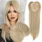 Topper Layered Hair Hairpieces with Bangs for Women with Thinning Hair