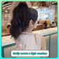 Gift Choice - Soft Natural Shark Clip Half High Ponytail Wig